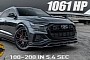 1,000-HP Audi SQ8 Tears Time-Space With a World-Record 62–124 MPH Time of 5.41 Seconds