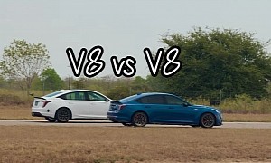 1,000-HP Cadillac CT5-V Blackwing Races Fully Stock CT5-V Blackwing, They’re Worlds Apart