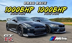 1,000-HP Godzilla GT-R Battles 1,000-HP BMW M5, and It Doesn't End Well for the Wicked