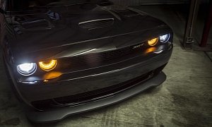 1,000 HP Hennessey Dodge Challenger Hellcat Adds Twin Turbos to Factory Blower