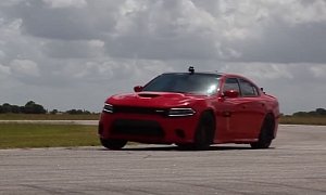1,000 HP Hennessey Dodge Charger Hellcat Shows Supercharger Brutality