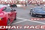 1,000-HP McLaren 765LT Brags About Beating S Plaid in a Drag Race, and Keeps Its Word