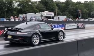 1,000 HP Porsche 911 Turbo S Sets 1/4-Mile Record with Amazing 8s Pass