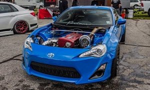 1,000 HP Toyota GT86 with Nissan Skyline GT-R AWD Is Out for Hypercar Blood