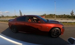 1,000-WHP Charger Hellcat Races 800-WHP Camaro SS, Loser Gets Demolished