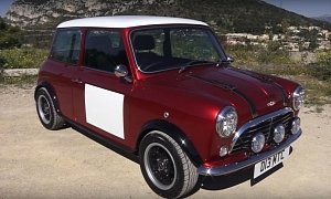 $100,000 Classic Mini by David Brown Automotive Meets Supercars in Monaco Review