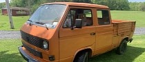 Someone Paid $100,000 For a 1981 VW "DoKa" With a Truck Bed, Has the World Gone Mad?