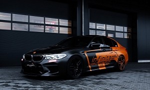 1,000PS+ Infinitas Hurricane BMW M5 Prototype Has a Bit of Wind Noise at 194 MPH