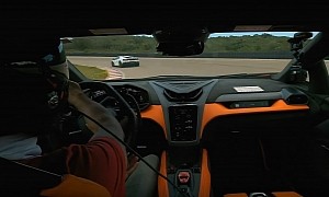 1,001-HP Lamborghini Revuelto Unleashed at the Racetrack, POV Hot Lap Looks Scary