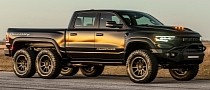 1,012 HP Hennessey Mammoth 6x6 Officially in Production, Costs North of $449,950