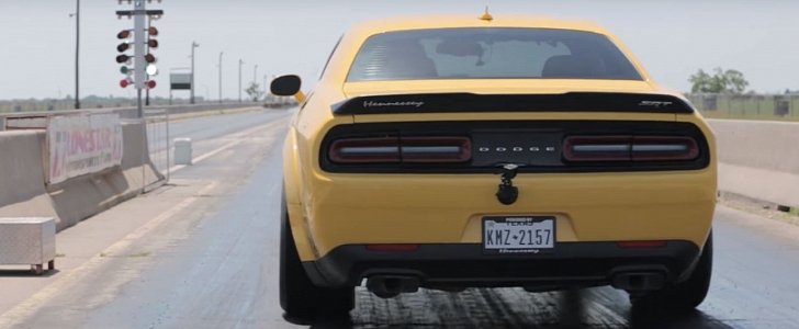 1,035 HP Dodge Demon Sets 1/4-Mile World Record