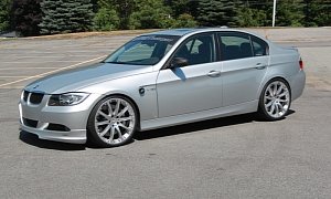 $105,000 BMW E90 3 Series with M5 5-liter V10 Up for Grabs <span>· Video</span>