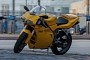 10K-Mile 2001 Ducati 748 Has Pirelli Tires, Aftermarket Pipes and Desmoquattro Muscle