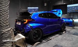 10s Toyota GR Yaris Lays Down 519 WHP, Three-Cylinder Turbo Sounds Nasty