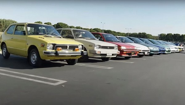 Honda Civic generations 