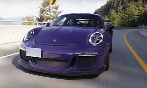 11 Minutes Of Ultraviolet Blue Porsche 911 GT3 RS PDK Hooning in Mexico