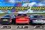 1,100-HP BMW X3M Drags Heavily Tuned M3, M5, Proves There's Such a Thing As Too Much HP