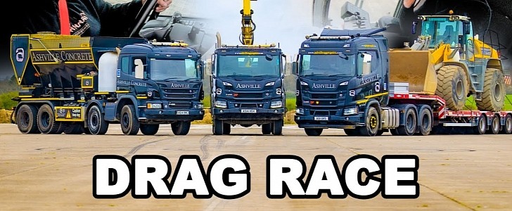 Scania Trucks Drag Race