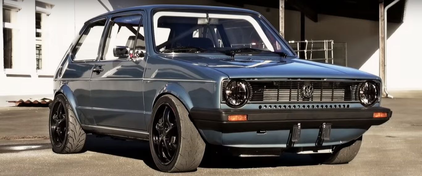 1,152 HP VW Golf I One Hell of Funny Sleeper, Surprises on the Street - autoevolution