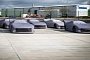 $11.5M Pack of Aston Martin Vulcans Awaiting Delivery with Cover On Looks Evil