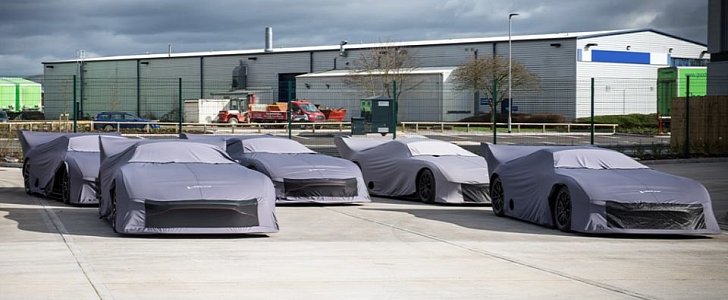 Pack of Aston Martin Vulcans Awaiting Delivery