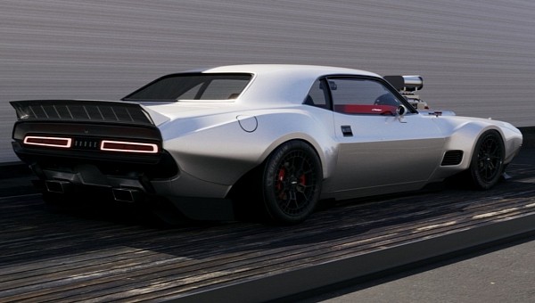 1,200-HP 1970 Dodge Challenger R/T rendering by cg_celestial