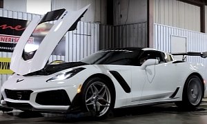 1,200 HP Chevrolet Corvette ZR1 Starts Upgrade with a Monster Dyno Run