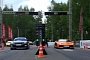 1200 HP Nissan GT-R Destroys 1200 HP Lamborghini Aventador in Russian Drag Race