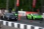 1,200 HP Nissan GT-R vs 1,200 HP Lamborghini Huracan Drag Race Is Russian Anger