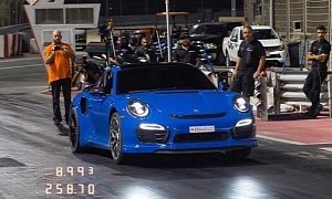 UPDATE: 1,200 HP Porsche 911 Turbo Sets Stunning 8s 1/4-Mile PDK World Record