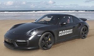 1,200 HP Porsche 911 Turbo S Going for the Fastest Car on Sand Record