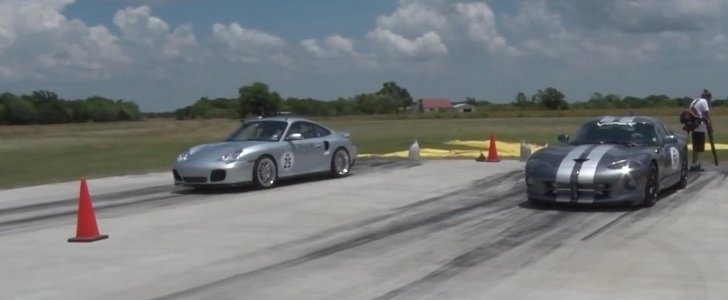 1,200 HP Porsche drag racing