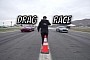 1,200-HP Widebody Dodge Hellcat Drag Races Audi RS 3, Traction Not Found