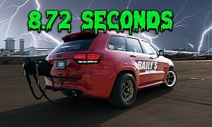 1,200-WHP Jeep Grand Cherokee Trackhawk Hits 8.72 Seconds Down the 1/4-Mile, Wants More