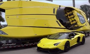 $1.3 Million Lamborghini Boat Has 2,700 HP and Aventador-Inspired Interior