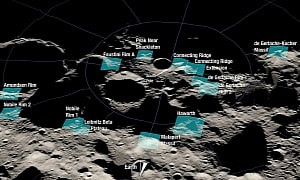 13 Places on the Moon for American Astronauts to Land