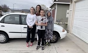 13-Year-Old Boy Buys His Mother a Car