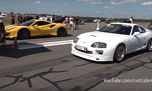 1,300 HP Toyota Supra Is a Supercar Destroyer, Poor Ferrari 488 Pista Doesn’t Know It