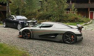 $13M Rolls-Royce Sweptail Spotted Chilling with Koenigsegg Agera RS in Norway