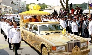 $14 Million Gold-Plated Rolls-Royce Silver Spur II Remains World’s Priciest Royal Car