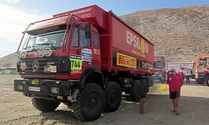 1.4 Tons of Cocaine Hidden in Mercedes-Benz Dakar Assistance Truck
