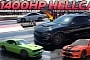 1,400-HP Whipple Charger Drags Hellcat, Challenger, CTS-V, and It's a Veritable Massacre