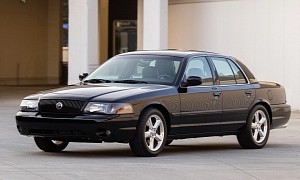 148-Mile 2003 Mercury Marauder Is Up for Grabs, It's Done Very Little Marauding