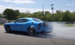 15-Year-Old Racer Takes Dodge Challenger to Deliver Donuts While Doing Donuts