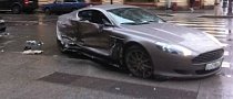 15-Year-Old Russian Footballer Buys New Aston Martin, Crashes It Shortly After