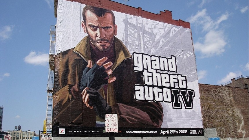 GTA IV Billboard