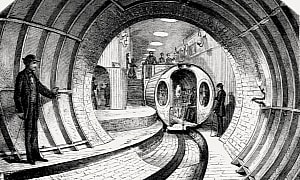 150 Years Before Hyperloop, New York City’s Subway Almost Looked Very Similar