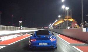 1,500 HP Porsche 911 Turbo S Sets 1/4-Mile World Record with Amazing 8.7s Run