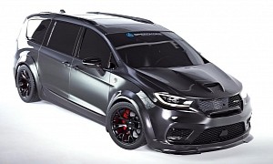 1,514-HP Demon-Swap Pacifica 'Baba Yaga' Dressed in SpeedKore Carbon Is so Unreal