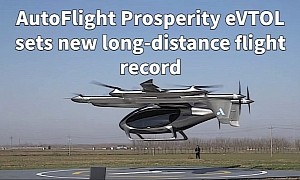 155 Miles Is the New Record for Longest eVTOL Flight, Famous Car Designer Has a Hand in It